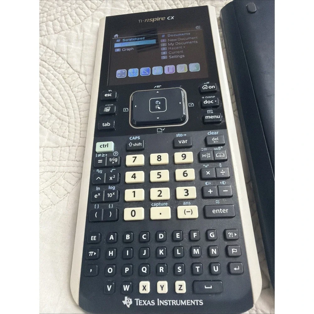 Texas Instruments TI-Nspire CX Graphing Calculator W Cover